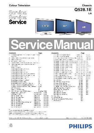 Сервисная инструкция Philips Q528.1E LA ― Manual-Shop.ru