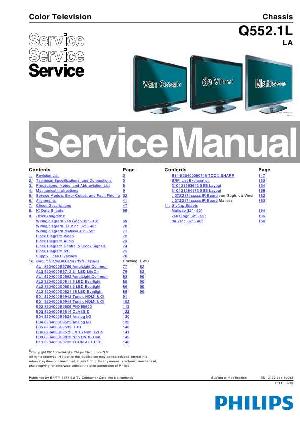 Service manual Philips Q552.1L LA ― Manual-Shop.ru