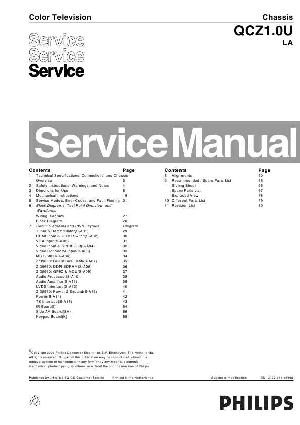 Сервисная инструкция Philips QCZ1.0U, LA ― Manual-Shop.ru