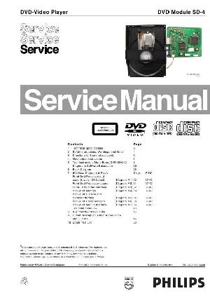 Сервисная инструкция Philips SD-4 DVD Module ― Manual-Shop.ru