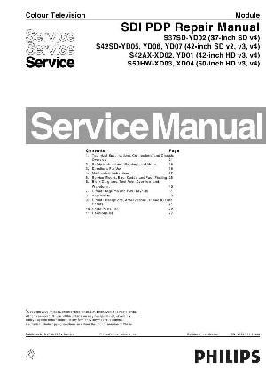 Сервисная инструкция Philips SDI PDP 2K5 312278514993 ― Manual-Shop.ru