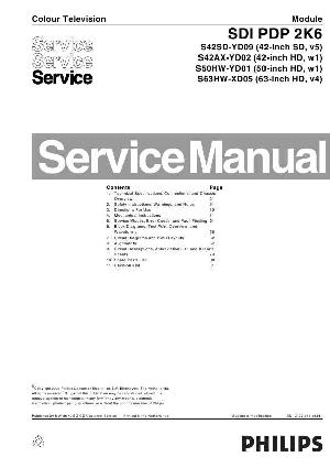 Сервисная инструкция Philips SDI PDP 2K6 312278516381 ― Manual-Shop.ru