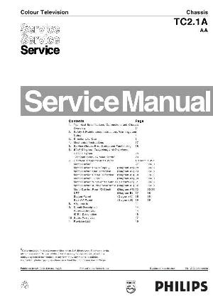 Сервисная инструкция Philips TC2.1A AA ― Manual-Shop.ru