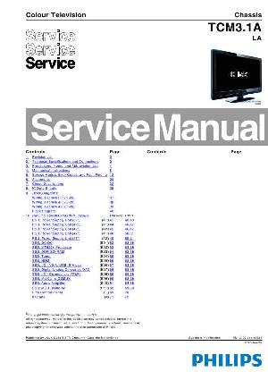 Сервисная инструкция Philips TCM3.1A LA 42PFL3609S ― Manual-Shop.ru