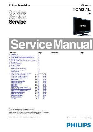 Сервисная инструкция Philips TCM3.1L LA ― Manual-Shop.ru