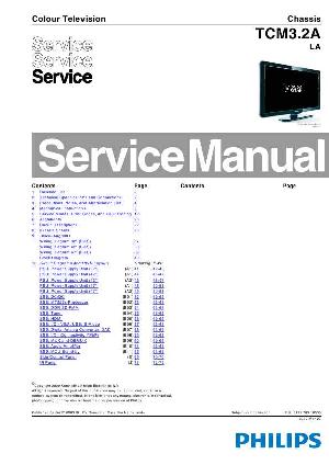Сервисная инструкция Philips TCM3.2A LA ― Manual-Shop.ru