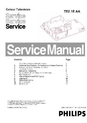 Сервисная инструкция Philips TE1.1E chassis ― Manual-Shop.ru