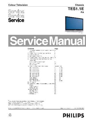 Сервисная инструкция Philips TES1.1E, PA ― Manual-Shop.ru