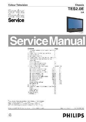 Сервисная инструкция Philips TES2.0E, LA ― Manual-Shop.ru
