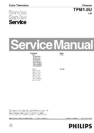 Сервисная инструкция Philips TPM1.0U LA ― Manual-Shop.ru