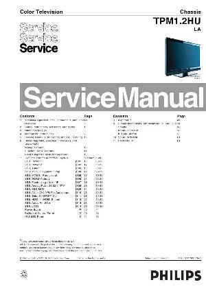 Сервисная инструкция Philips TPM1.2HU LA ― Manual-Shop.ru