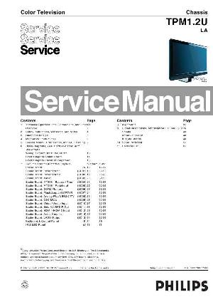 Сервисная инструкция Philips TPM1.2U LA ― Manual-Shop.ru