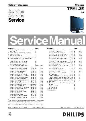 Сервисная инструкция Philips TPM1.3E, LA ― Manual-Shop.ru