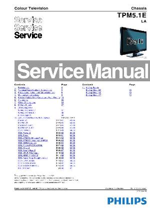 Service manual Philips TPM5.1E LA ― Manual-Shop.ru