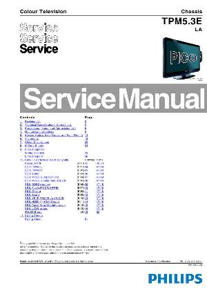 Сервисная инструкция Philips TPM5.3E, LA ― Manual-Shop.ru