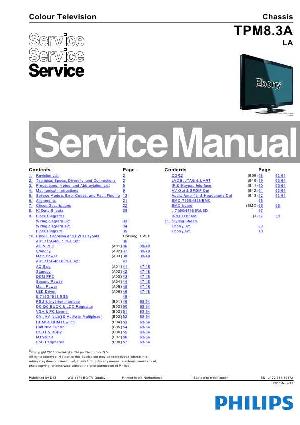 Сервисная инструкция Philips TPM8.3A, LA ― Manual-Shop.ru