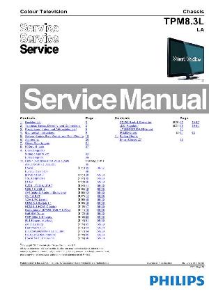 Сервисная инструкция Philips TPM8.3L, LA ― Manual-Shop.ru