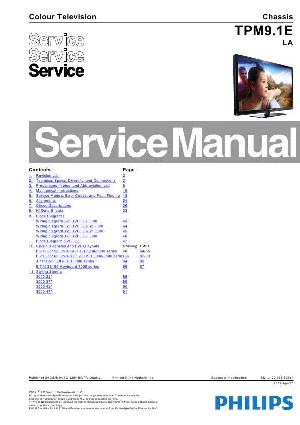 Сервисная инструкция Philips TPM9.1E LA 42-PFL3007H ― Manual-Shop.ru