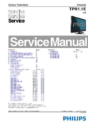Service manual Philips TPN1.1E LA, 26PFL3405 ― Manual-Shop.ru