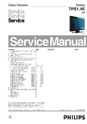Сервисная инструкция Philips TPS1.4E LA ― Manual-Shop.ru