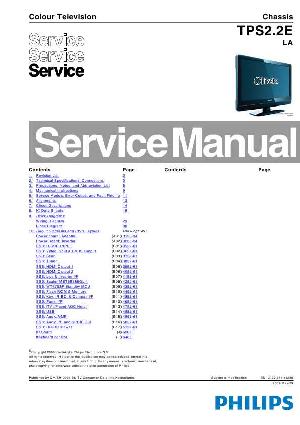 Сервисная инструкция Philips TPS2.2E LA ― Manual-Shop.ru