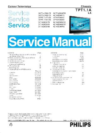 Service manual Philips TPT1.1A LA ― Manual-Shop.ru