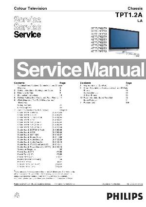 Сервисная инструкция Philips TPT1.2A LA ― Manual-Shop.ru