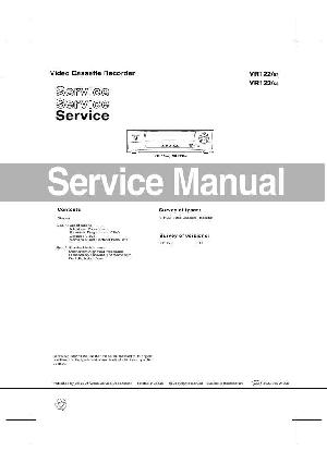 Service manual Philips VR-122 ― Manual-Shop.ru