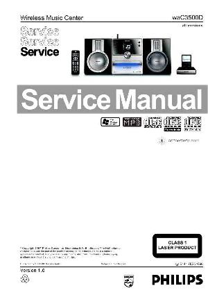 Сервисная инструкция Philips WAC3500D ― Manual-Shop.ru