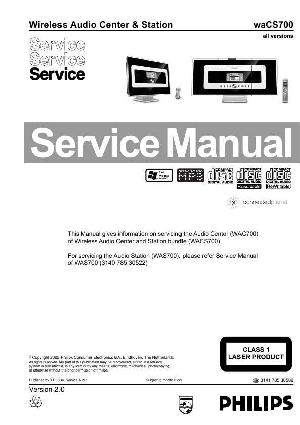 Сервисная инструкция Philips WACS700 ― Manual-Shop.ru
