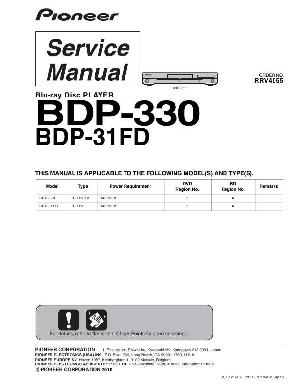 Service manual Pioneer BDP-31FD, BDP-330 ― Manual-Shop.ru