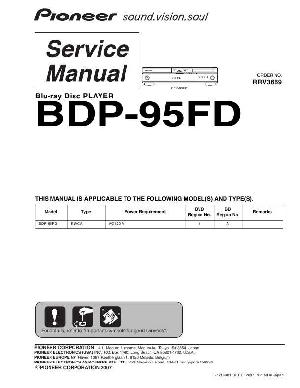 Сервисная инструкция Pioneer BDP-95FD ― Manual-Shop.ru