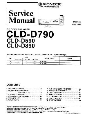 Service manual Pioneer CLD-D390, CLD-D590, CLD-D790 ― Manual-Shop.ru