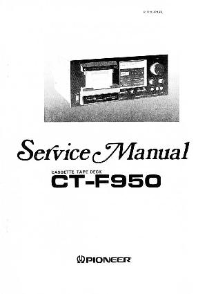 Service manual Pioneer CT-F950 ― Manual-Shop.ru