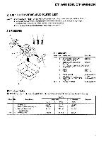Service manual Pioneer CT-W606DR, CT-W616DR