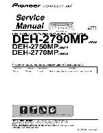 Service manual Pioneer DEH-27MP