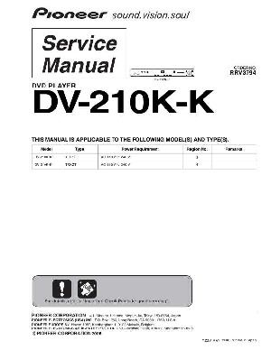 Сервисная инструкция Pioneer DV-210K-K ― Manual-Shop.ru