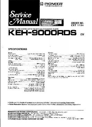 Сервисная инструкция Pioneer KEH-9000RDS ― Manual-Shop.ru