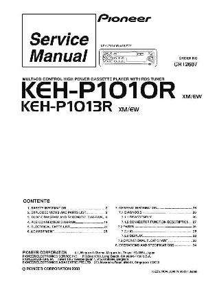Сервисная инструкция Pioneer KEH-P1010R, KEH-P1013R ― Manual-Shop.ru