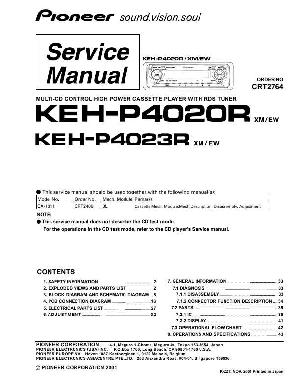Сервисная инструкция Pioneer KEH-P4020R, KEH-P4023R ― Manual-Shop.ru