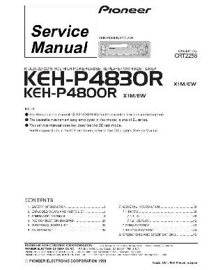 Сервисная инструкция Pioneer KEH-P4800R, KEH-P4830R ― Manual-Shop.ru