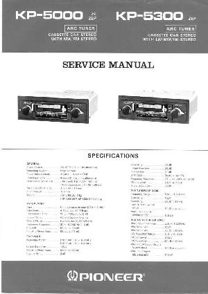 Service manual Pioneer KP-5000, KP-5300 ― Manual-Shop.ru
