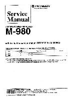 Сервисная инструкция Pioneer M-5000
