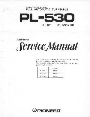 Сервисная инструкция Pioneer PL-530 ― Manual-Shop.ru