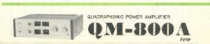 Сервисная инструкция Pioneer QM-800A ― Manual-Shop.ru