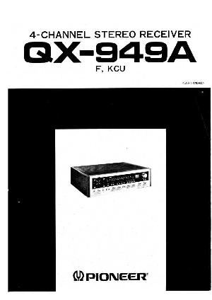 Сервисная инструкция Pioneer QX-949A ― Manual-Shop.ru