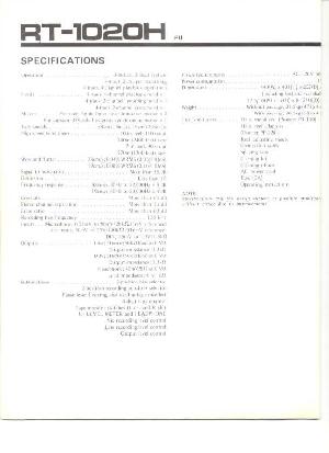 Сервисная инструкция Pioneer RT-1020H ― Manual-Shop.ru