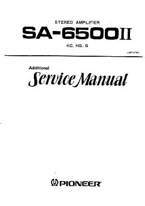 Service manual Pioneer SA-6500II ― Manual-Shop.ru