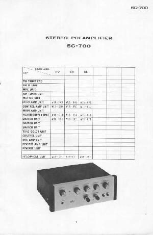 Сервисная инструкция Pioneer SC-700 ― Manual-Shop.ru