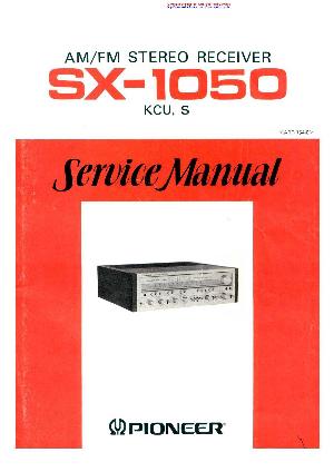 Сервисная инструкция Pioneer SX-1050 ― Manual-Shop.ru